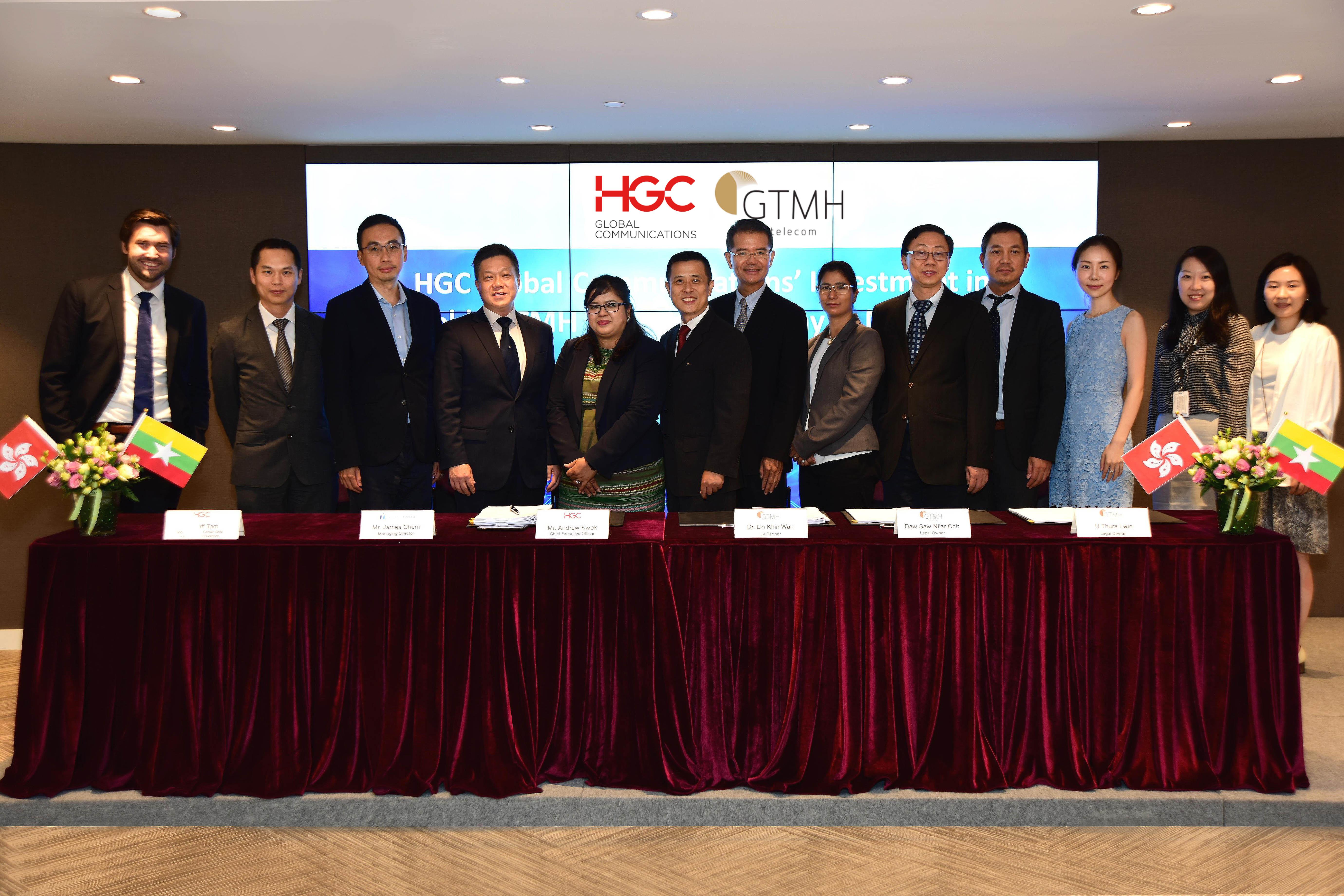 Hgc Acquires A Majority Stake In Gtmh A Leading Network Service Provider In Myanmar Edited